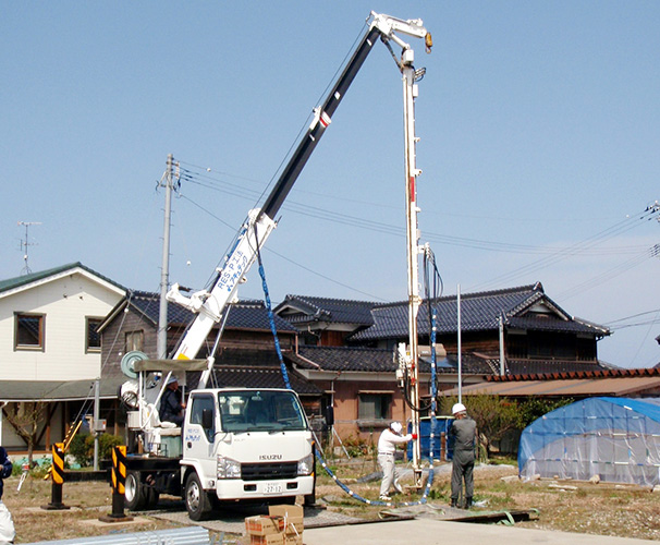 地盤補強工事